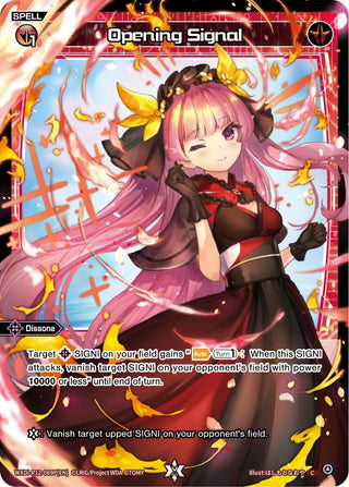 Opening Signal (Parallel Foil) (12069) [WXDi-P12] - WIXOSS Single