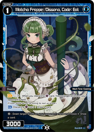 Matcha Frappe//Dissona Code: Eat (Parallel Foil) (12071) [WXDi-P12] - WIXOSS Single