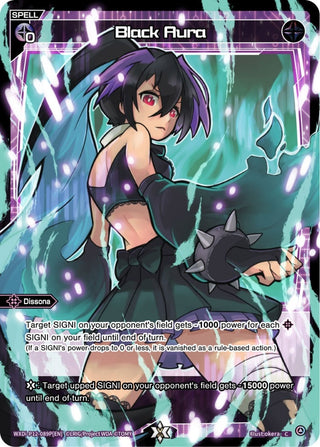 Black Aura (Parallel Foil) (12089) [WXDi-P12] - WIXOSS Single