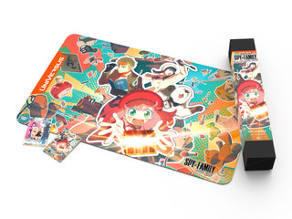 SPY X FAMILY CODE: White Playmat Bundle - Playmats Sealed