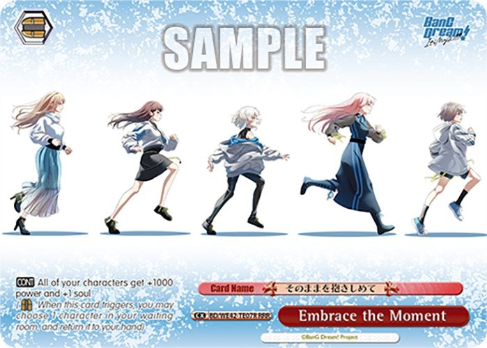 Embrace the Moment (RRR) (4207) [BD/WE42] - Weiss Schwarz Single