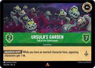 Ursula’s Garden - Full of the Unfortunate (102) (4) - Disney Lorcana Single