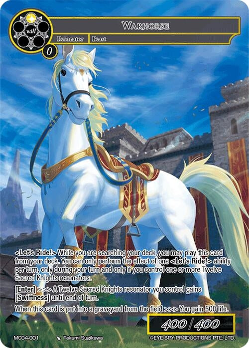 Warhorse (4001) [MC04] - Force of Will Single