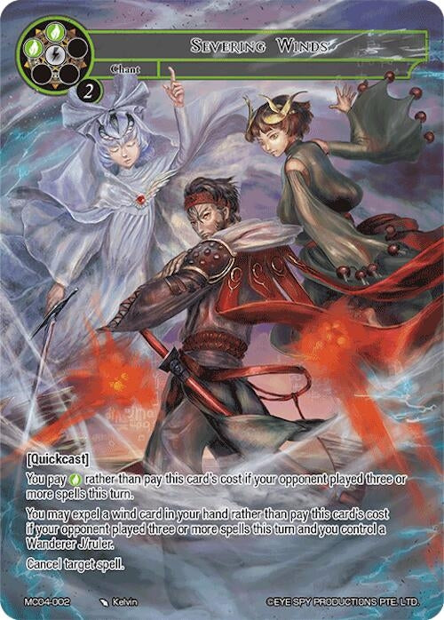Severing Winds (4002) [MC04] - Force of Will Single