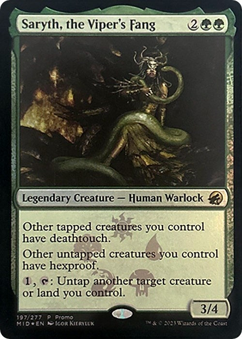 Saryth the Viper’s Fang (197) [MEDIA] - MTG Single