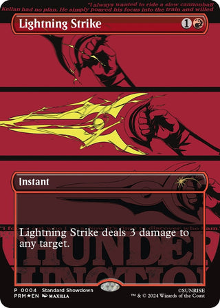 Image for Lightning Strike (4) (Standard Showdown Promos) - Magic: The Gathering