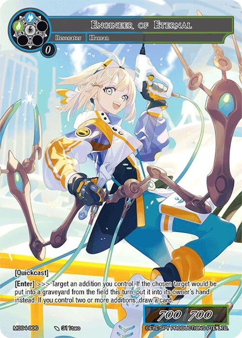 Engineer of Eternal (4006) [MC04] - Force of Will Single