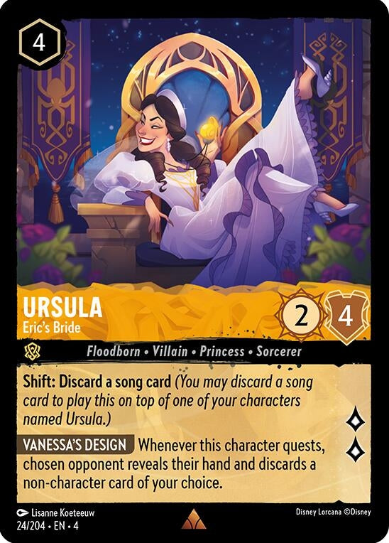 Ursula - Eric’s Bride (24) (4) - Disney Lorcana Single