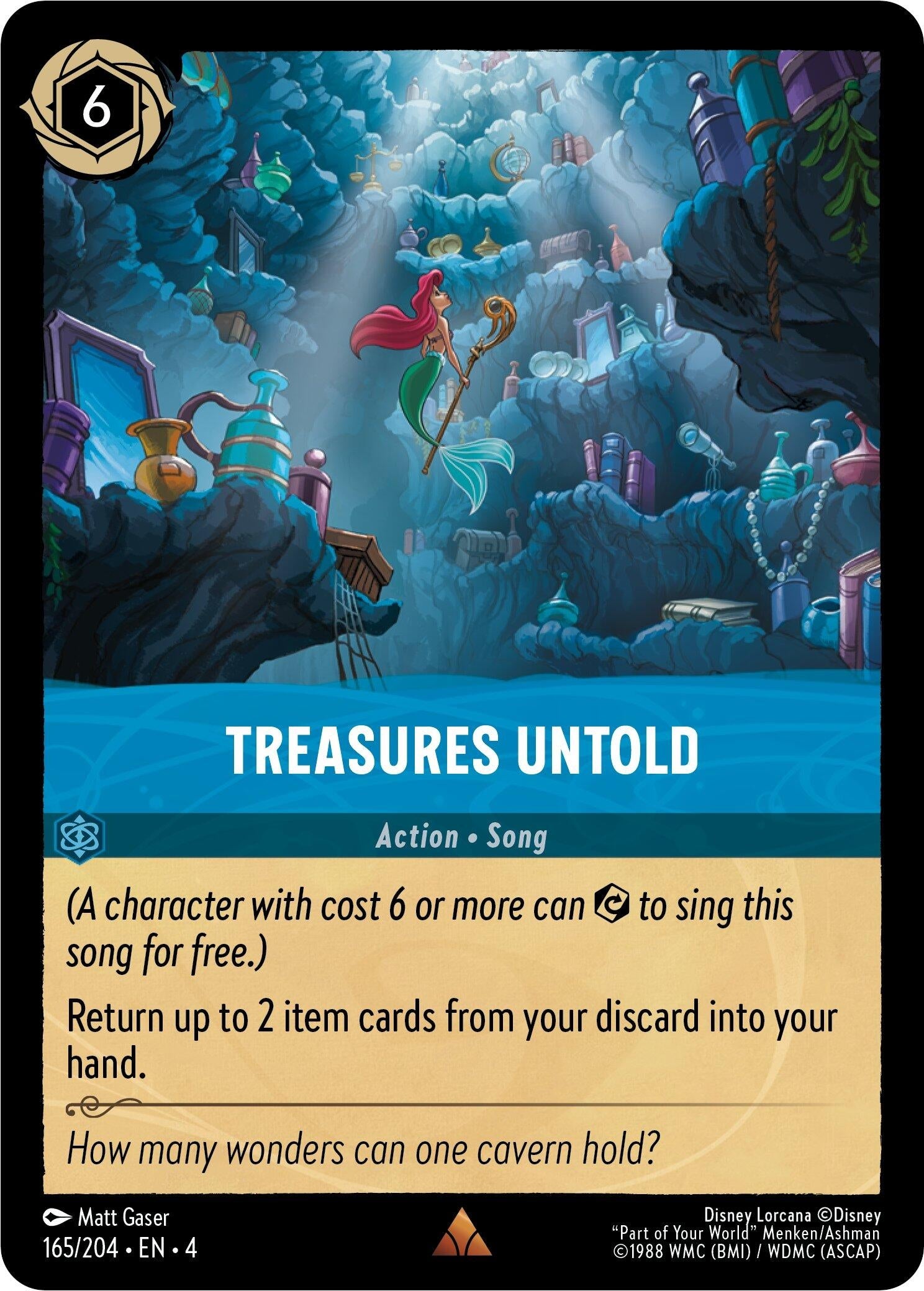 Treasures Untold (165) (4) - Disney Lorcana Single