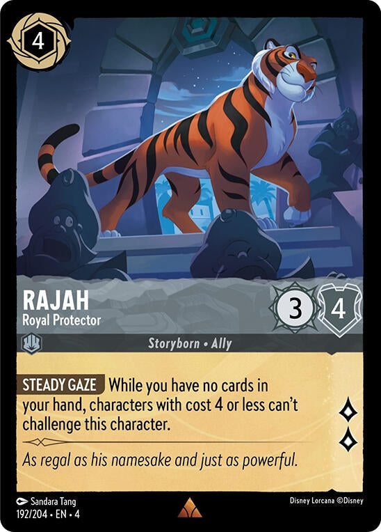 Rajah - Royal Protector (192) (4) - Disney Lorcana Single