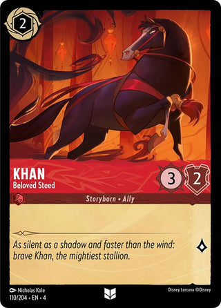 Khan - Beloved Steed (110) (4) - Disney Lorcana Single