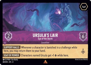 Ursula’s Lair - Eye of the Storm (68) (4) - Disney Lorcana Single