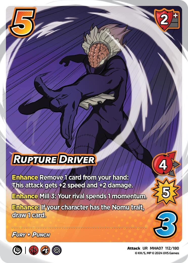Rupture Driver (112) [MHA7] - UniVersus Single
