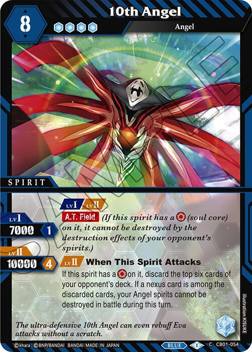 10th Angel (1054) [CB01] - Battle Spirits Saga Single