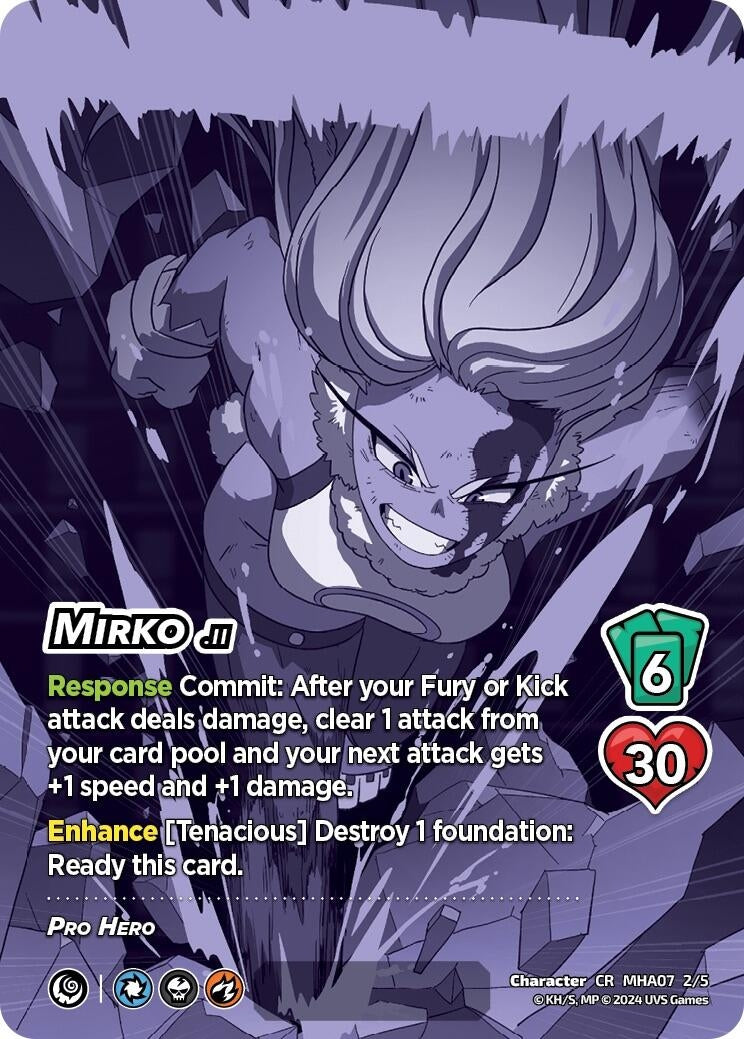 Mirko (Serial Numbered) (2) [MHA7] - UniVersus Single
