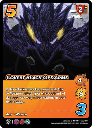 Covert Black-Ops Arms (122) [MHA7] - UniVersus Single
