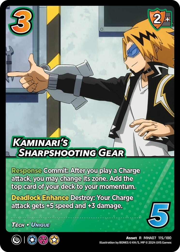Kaminari’s Sharpshooting Gear (115) [MHA7] - UniVersus Single