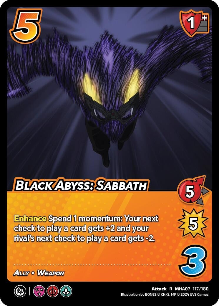 Black Abyss: Sabbath (117) [MHA7] - UniVersus Single