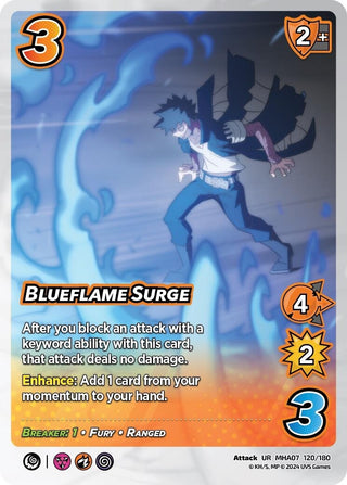 Blueflame Surge (120) [MHA7] - UniVersus Single
