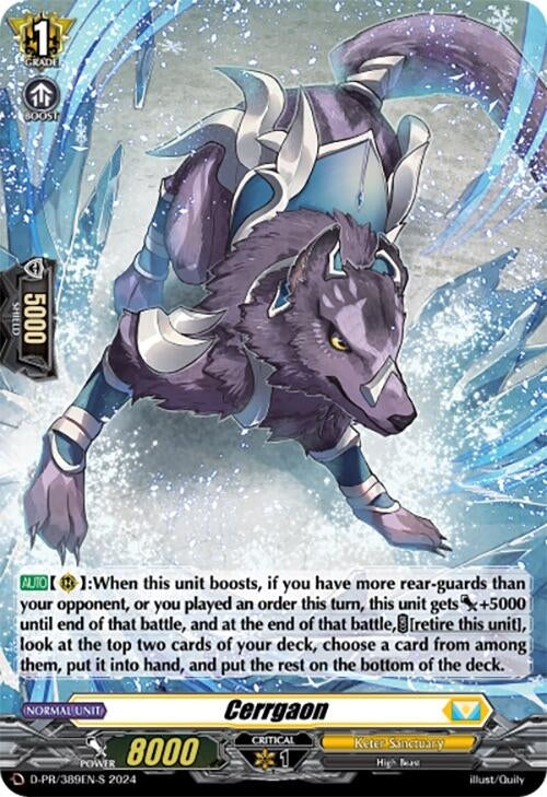 Cerrgaon (Foil) (389) [D-PR] - Cardfight Vanguard Single
