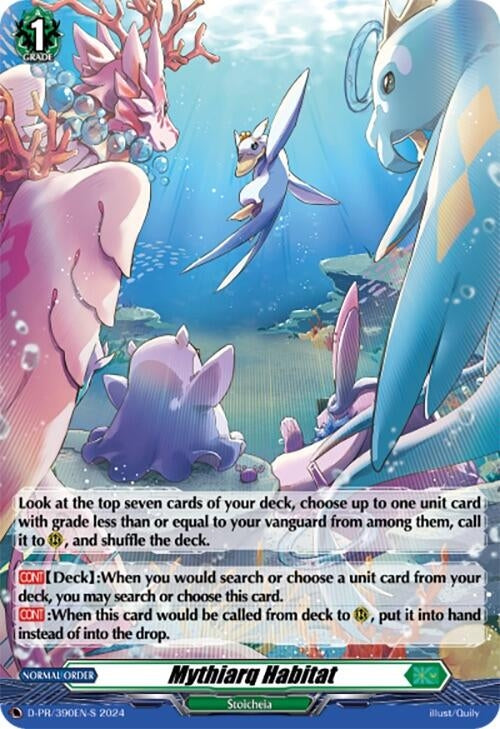 Mythiarq Habitat (390-S) (Foil) (390) [D-PR] - Cardfight Vanguard Single