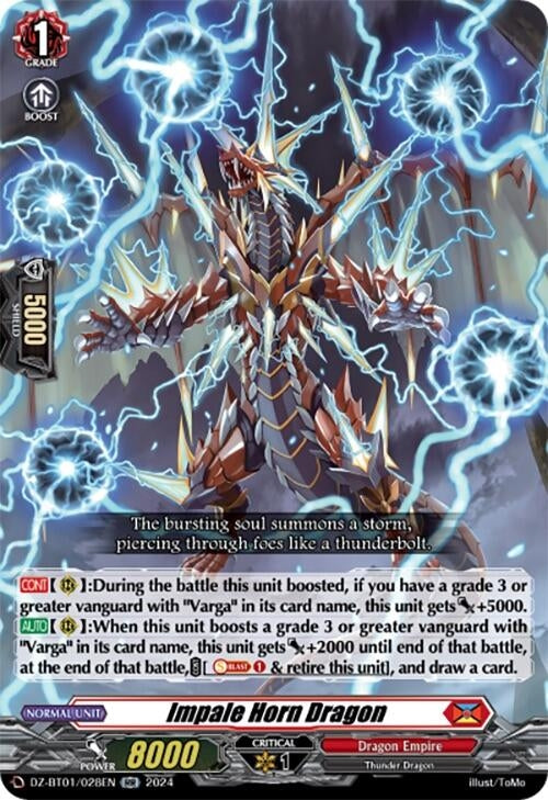Impale Horn Dragon (1028) [DZ-BT01] - Cardfight Vanguard Single