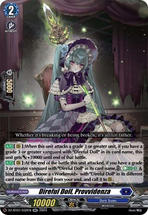 Direful Doll Provvidenza (1032) [DZ-BT01] - Cardfight Vanguard Single