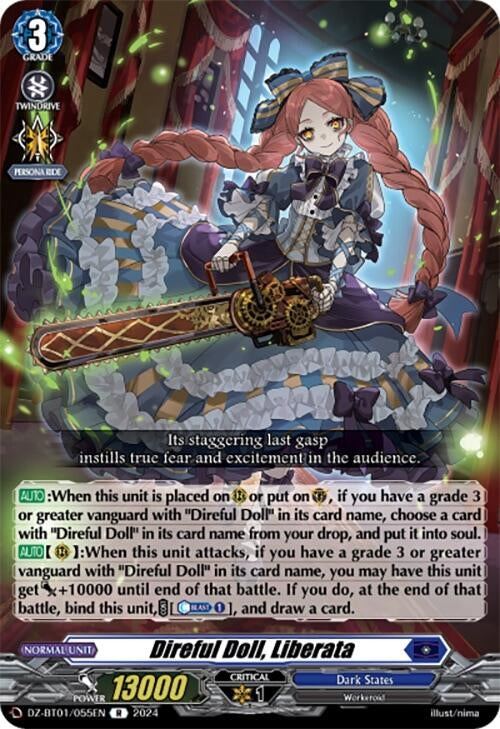 Direful Doll Liberata (1055) [DZ-BT01] - Cardfight Vanguard Single