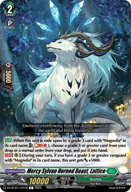 Mercy Sylvan Horned Beast Lattice (1121) [DZ-BT01] - Cardfight Vanguard Single