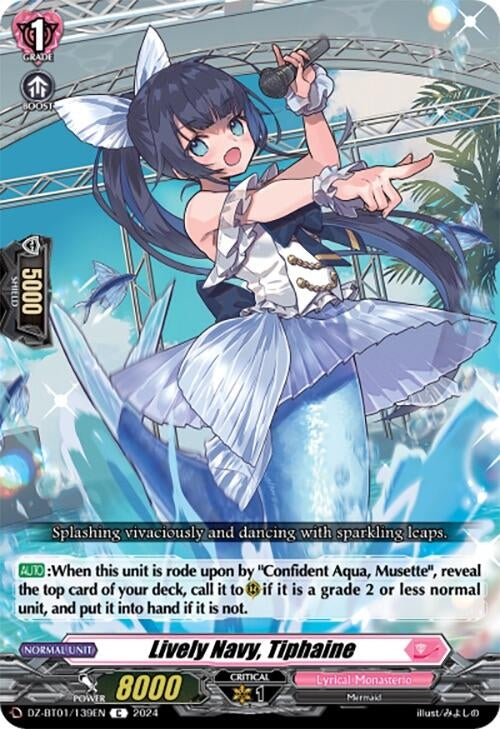 Lively Navy Tiphaine (1139) [DZ-BT01] - Cardfight Vanguard Single