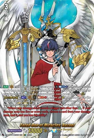 Fated One of Miracles Rezael (DSR) (101) [DZ-BT01] - Cardfight Vanguard Single