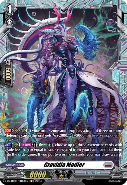Gravidia Madler (FR) (118) [DZ-BT01] - Cardfight Vanguard Single