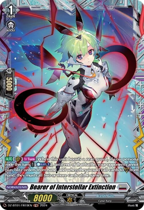 Bearer of Interstellar Extinction (FR) (119) [DZ-BT01] - Cardfight Vanguard Single