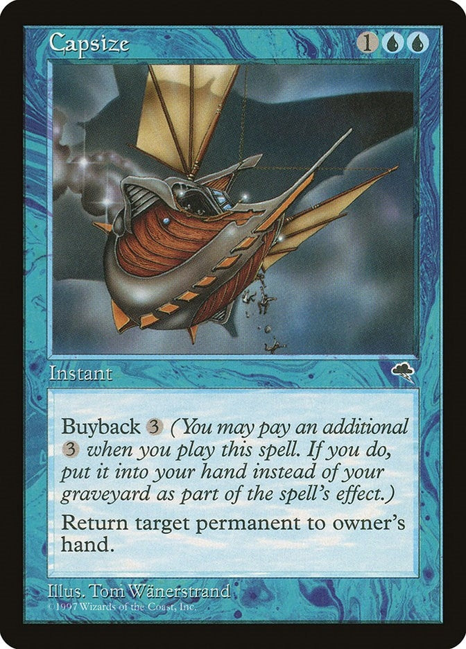 Capsize (55) [TMP] - MTG Single