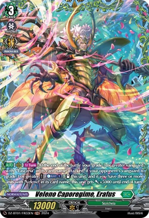 Veleno Caporegime Erafus (FR) (133) [DZ-BT01] - Cardfight Vanguard Single