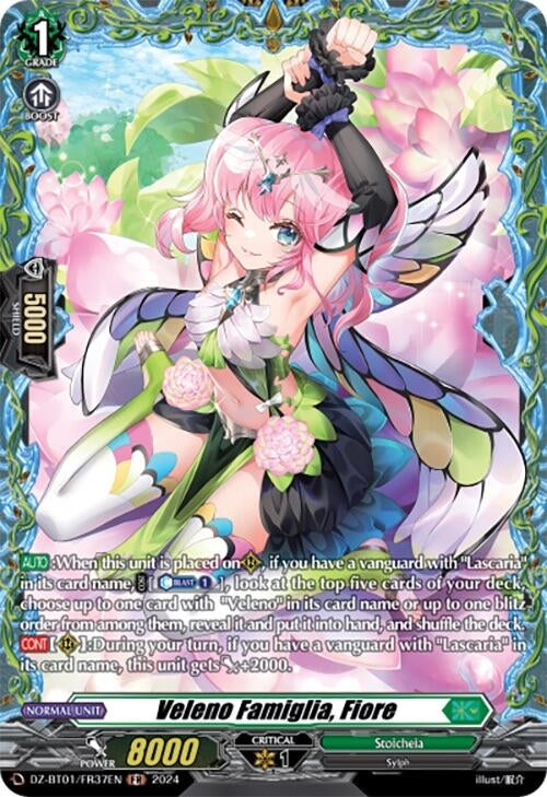Veleno Famiglia Fiore (FR) (137) [DZ-BT01] - Cardfight Vanguard Single