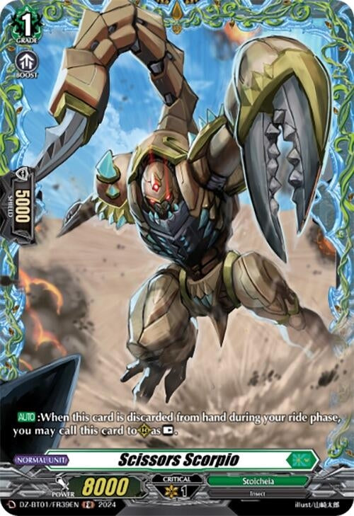 Scissors Scorpio (FR) (139) [DZ-BT01] - Cardfight Vanguard Single