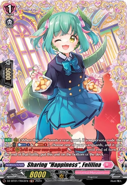 Sharing ’Happiness’ Felilina (FR) (143) [DZ-BT01] - Cardfight Vanguard Single