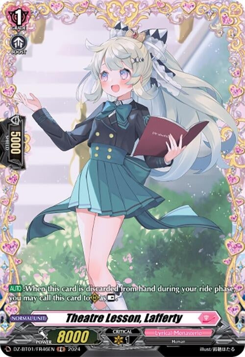 Theatre Lesson Lafferty (FR) (146) [DZ-BT01] - Cardfight Vanguard Single