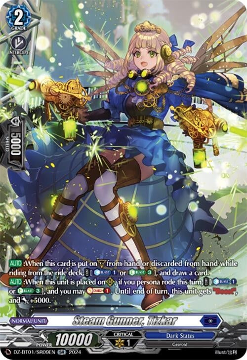 Steam Gunner Tizkar (SR) (109) [DZ-BT01] - Cardfight Vanguard Single