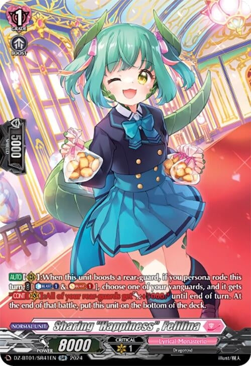 Sharing ’Happiness’ Felilina (SR) (141) [DZ-BT01] - Cardfight Vanguard Single