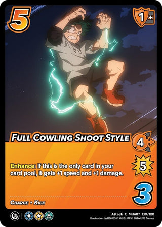 Full Cowling Shoot Style (130) [MHA7] - UniVersus Single