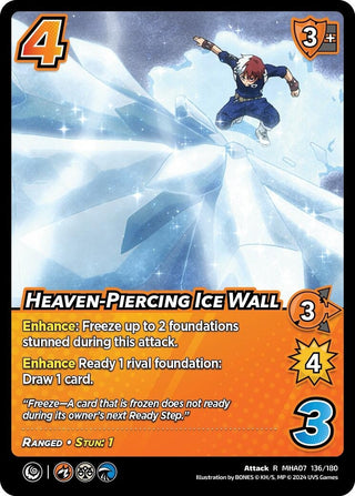 Heaven-Piercing Ice Wall (136) [MHA7] - UniVersus Single