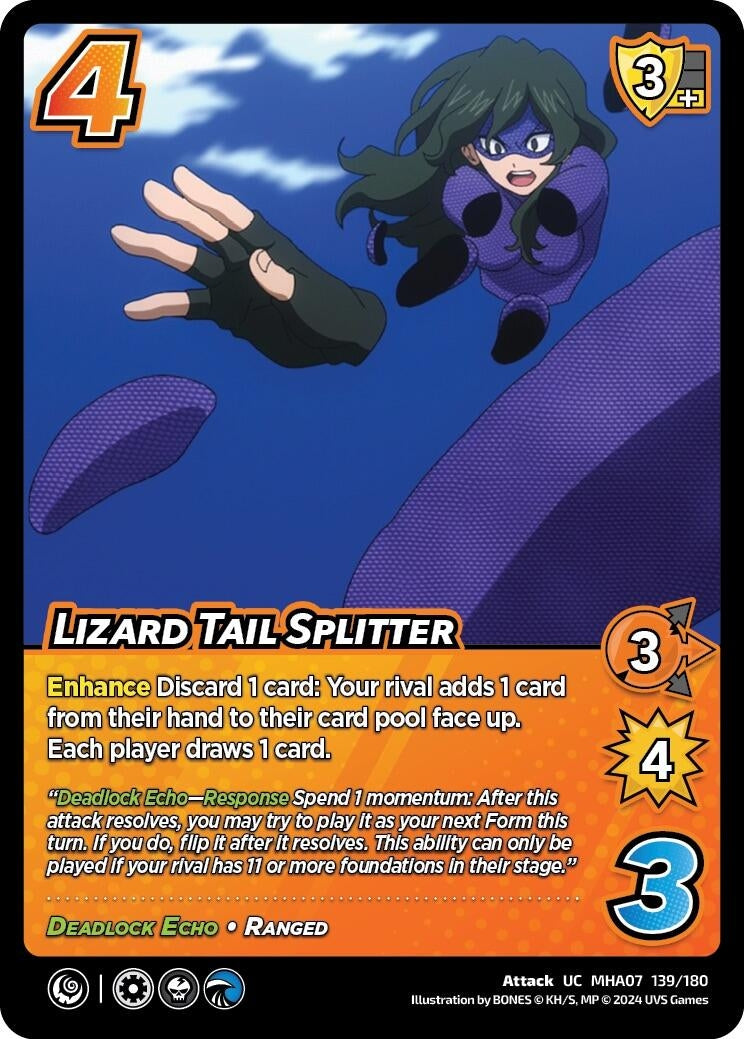 Lizard Tail Splitter (139) [MHA7] - UniVersus Single