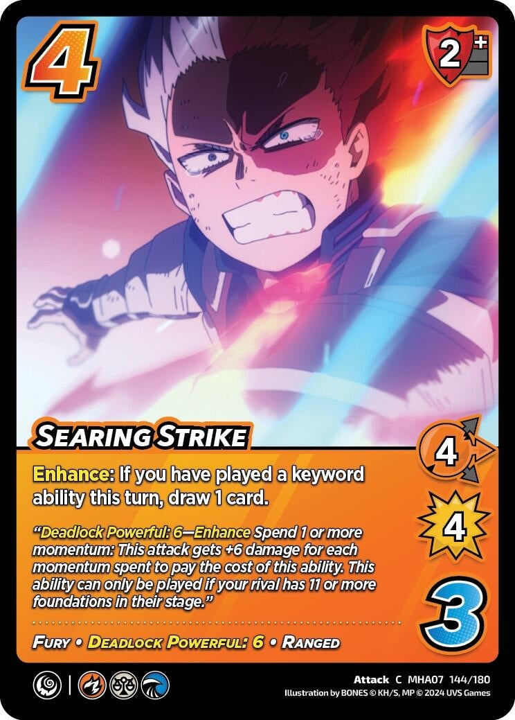 Searing Strike (144) [MHA7] - UniVersus Single