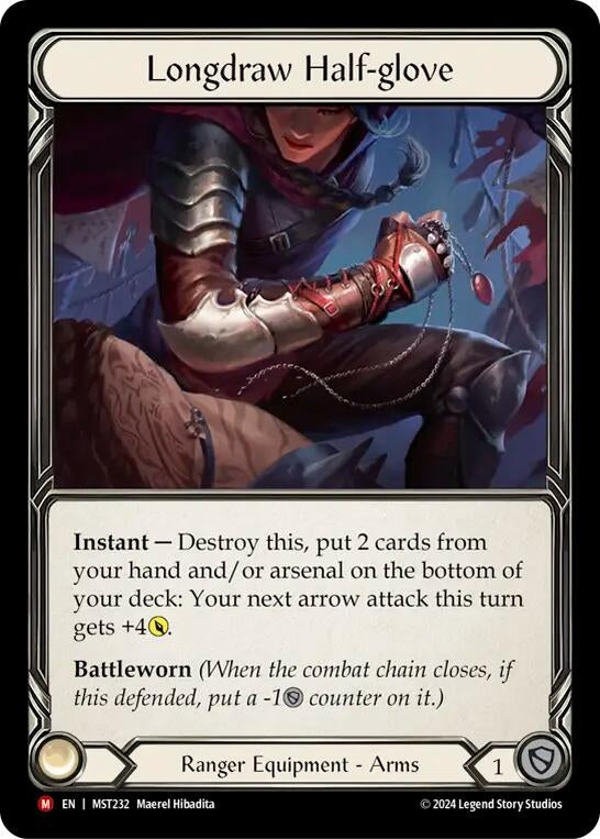 Longdraw Half-glove (232) [MST] - Flesh and Blood TCG Single