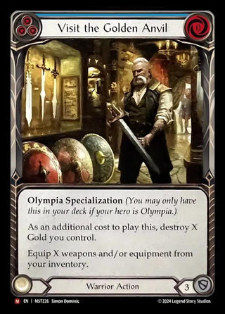Visit the Golden Anvil (226) [MST] - Flesh and Blood TCG Single