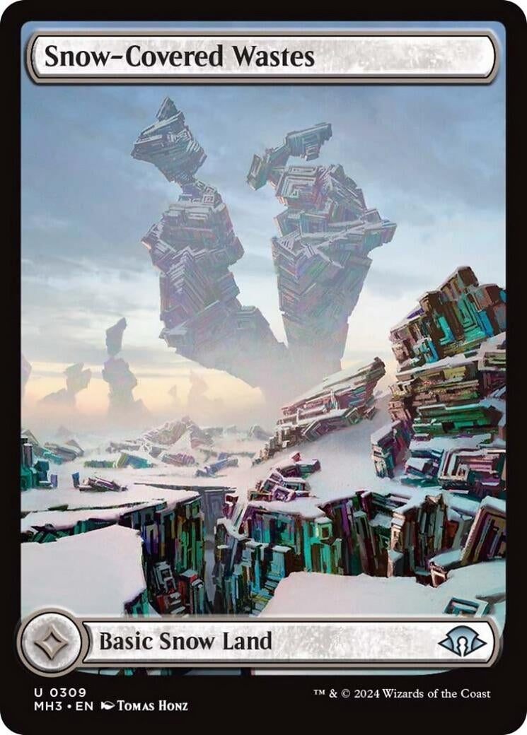 Snow-Covered Wastes (0309) (309) [MH3] - MTG Single