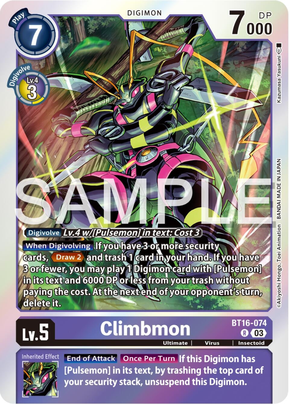 Climbmon (16074) [BT16] - Digimon Card Game Single