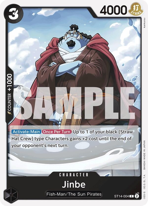 Jinbe (14004) (ST-14) - One Piece Card Game Single